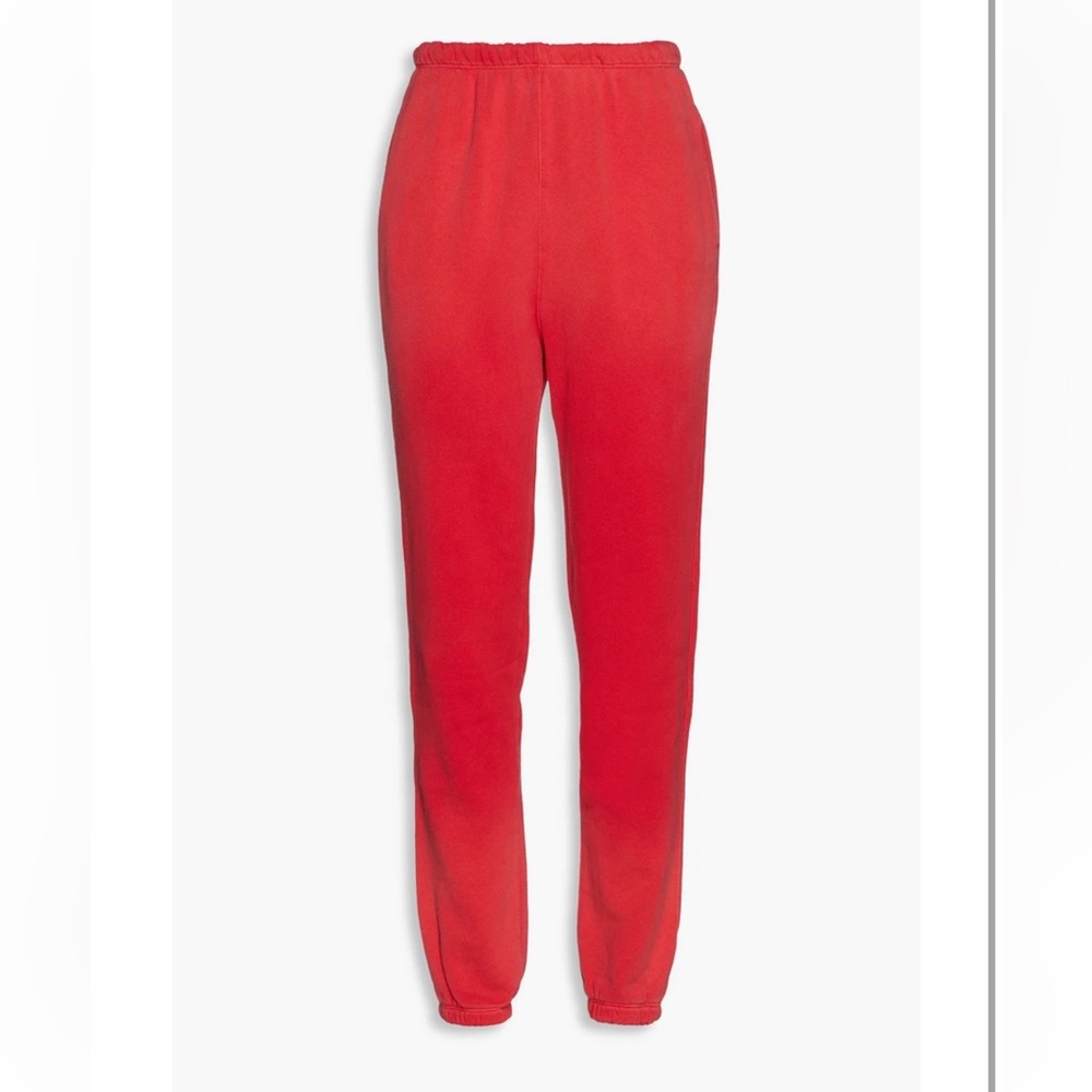 NWT RE/DONE Red Sweatpants Small